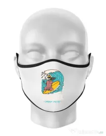 Masca personalizata reutilizabila stay cool Alb