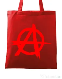 Sacosa din panza Anarchy Rosu