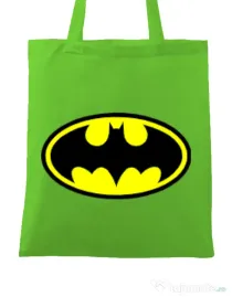 Sacosa din panza Batman Verde mar