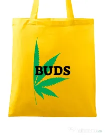 Sacosa din panza Best buds 2 Galben