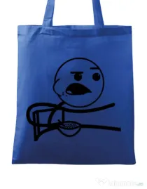 Sacosa din panza Cereal Guy Albastru regal