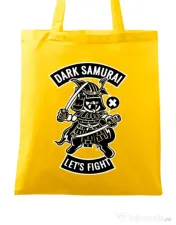 Sacosa din panza Dark samurai Galben