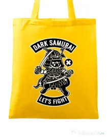 Sacosa din panza Dark samurai Galben