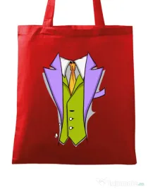 Sacosa din panza Gentleman suit Rosu