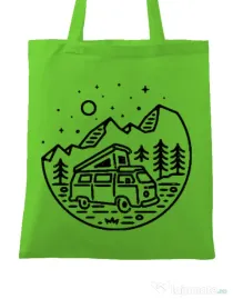 Sacosa din panza Go Outdoor Verde mar