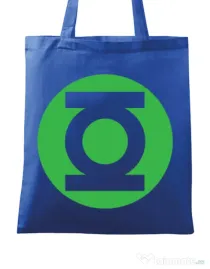 Sacosa din panza Green lantern Albastru regal