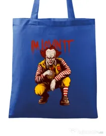 Sacosa din panza I'm Lovin IT Albastru regal