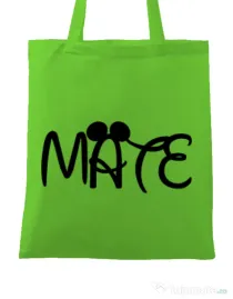 Sacosa din panza Mate Verde mar