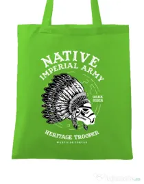 Sacosa din panza Native Trooper Verde mar
