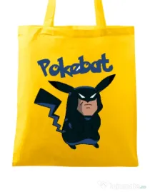 Sacosa din panza Pokebat Galben