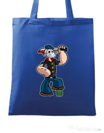 Sacosa din panza Sailor Mass Murderer Albastru regal