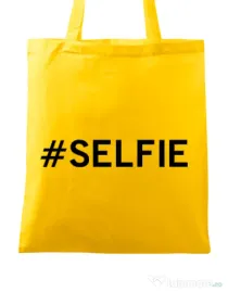 Sacosa din panza Selfie Galben