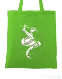 Sacosa din panza Skatetrooper Verde mar
