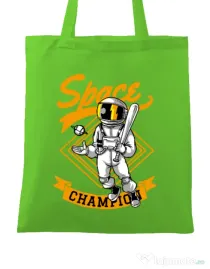 Sacosa din panza Space champion Verde mar