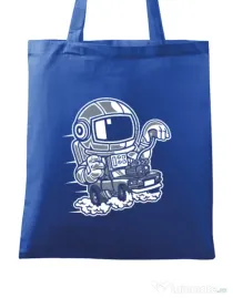 Sacosa din panza Space Racer Albastru regal