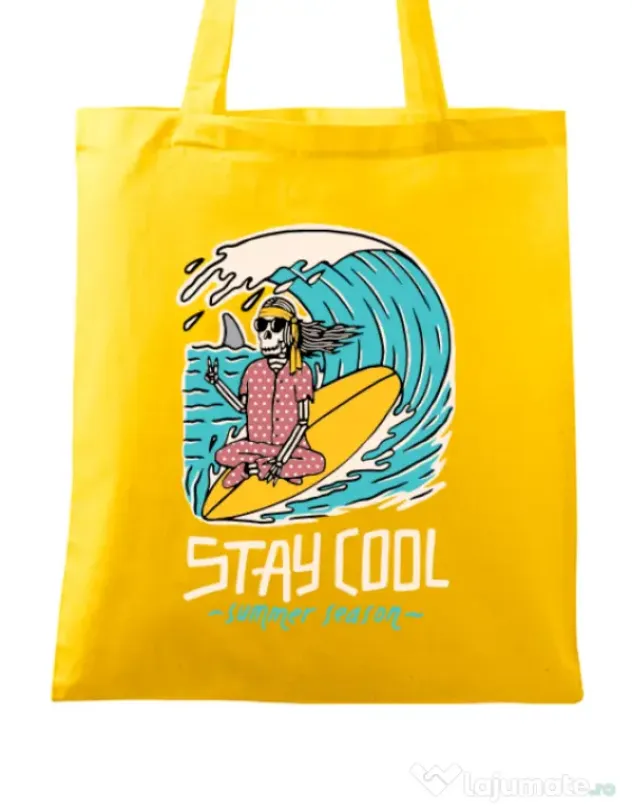 Sacosa din panza stay cool Galben