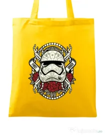 Sacosa din panza Sugar Skull Trooper Galben