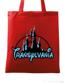 Sacosa din panza Transylvania Rosu