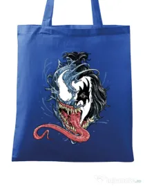 Sacosa din panza Venom kiss Albastru regal