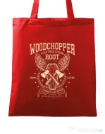 Sacosa din panza Woodchopper Rosu