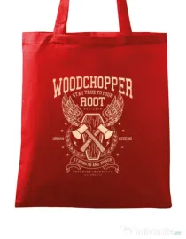 Sacosa din panza Woodchopper Rosu