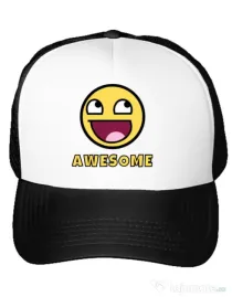 Sapca personalizata Awesome Alb