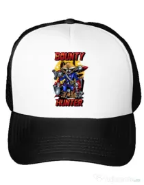 Sapca personalizata Bounty hunter Alb