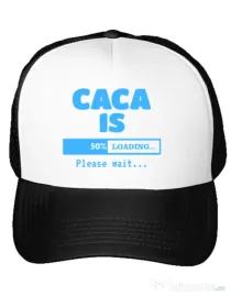 Sapca personalizata Caca is loading Alb