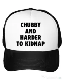 Sapca personalizata Chubby Alb