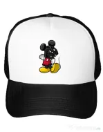 Sapca personalizata Darkmouse Alb