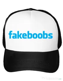 Sapca personalizata Fakeboobs Alb