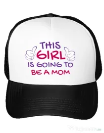 Sapca personalizata Future Mom Alb