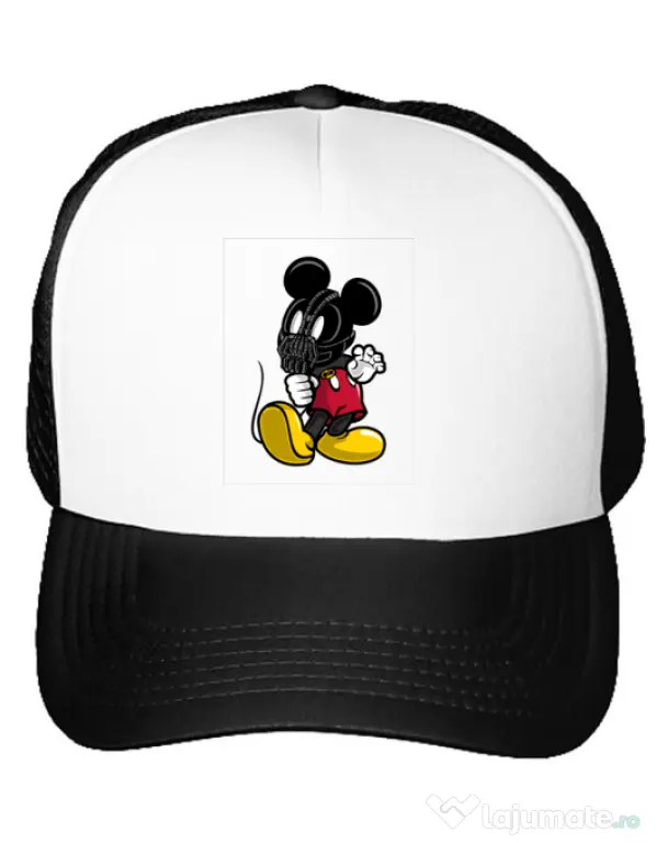 Sapca personalizata Mickey Bane Alb