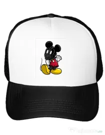 Sapca personalizata Mickey Bane Alb