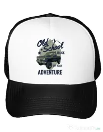 Sapca personalizata Off-road truck Alb