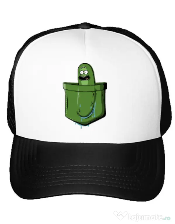 Sapca personalizata Pocket Pickle Alb