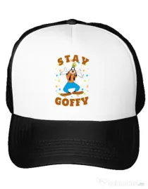 Sapca personalizata Stay Goofy Alb