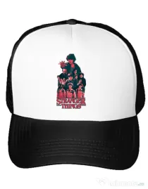 Sapca personalizata Stranger team Alb