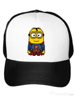 Sapca personalizata Super minion Alb