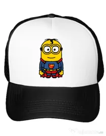 Sapca personalizata Super minion Alb