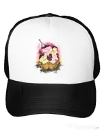 Sapca personalizata sweet ice cream lettering Alb