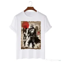 Tricou personalizat alb unisex The way Painting