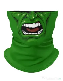 Masca tip cagula moto The Hulk
