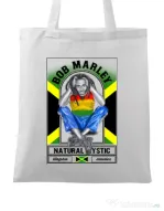 Sacosa din panza Jamaica Alb