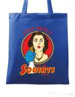 Sacosa din panza Squirts Albastru regal