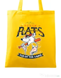 Sacosa din panza The rough rats Galben