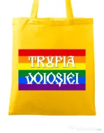 Sacosa din panza Trufia Voiosiei Galben