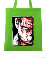 Sacosa din panza Zomblood Verde mar