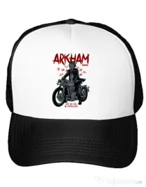 Sapca personalizata Arkham garage Alb