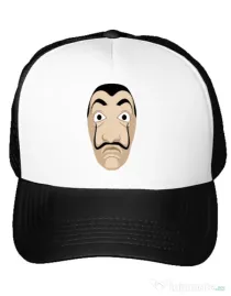 Sapca personalizata Dali mask Alb